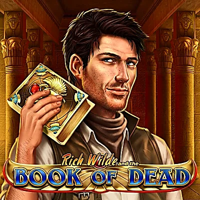 Book of Dead Egyptian-themed slot tile at Instaspin
