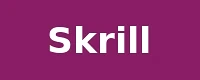 Skrill accepted e-wallet payment method logo at Instaspin